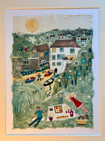 Original Painting | The Perfect Day | Lucy Loveheart