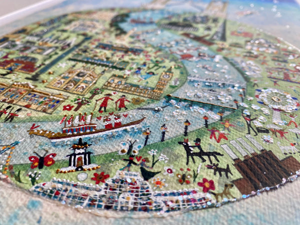 Deluxe Print | The Wonderful World Of London | Lucy Loveheart
