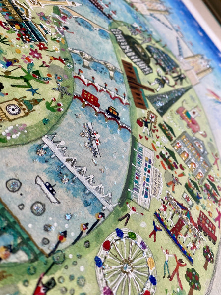Limited Edition Deluxe Print | The Wonderful World Of London
