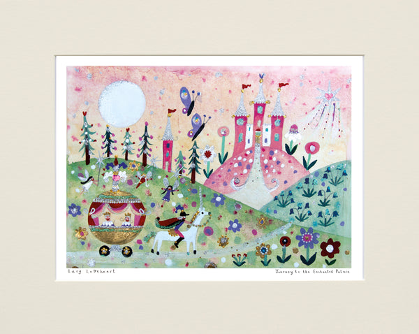 Lucy Loveheart / dropPalace 絵画 Mini Prints | Journey to the Enchanted Palace | Lucy Loveheart