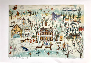 Studio Print Seconds | A Winters Tale Art Print | Lucy Loveheart