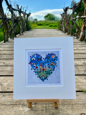 Art Prints | The Heart Of Moat Island | Lucy Loveheart