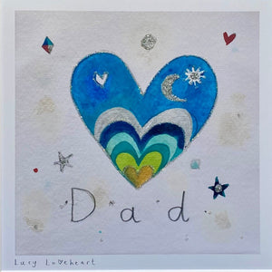 Art Prints in a Tube | Dad | Lucy Loveheart