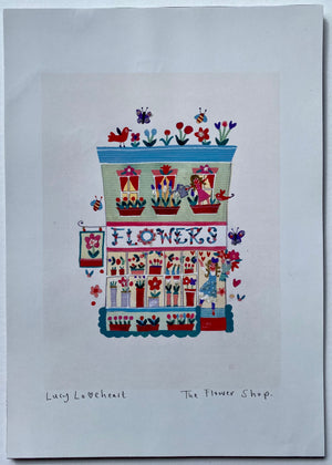 Studio Print Seconds | The Flower Shop Small | Lucy Loveheart