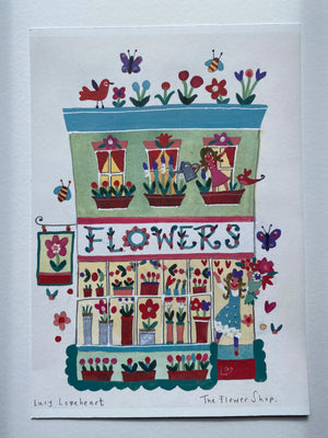 Studio Print Seconds | The Flower Shop Large | Lucy Loveheart