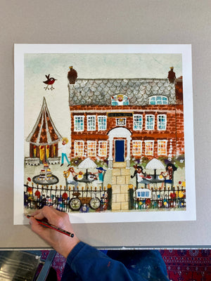 Deluxe Print | The Dial House Large | Lucy Loveheart