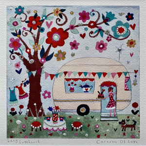 Deluxe Print in a Tube | Caravan Of Love | Lucy Loveheart