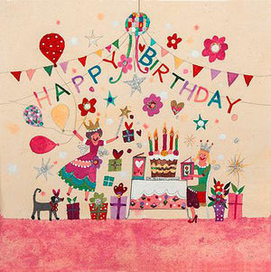 Greetings Cards | The Birthday Party | Lucy Loveheart