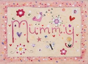 Deluxe Print in a Tube | Pink Mummy | Lucy Loveheart