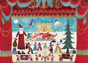 Christmas Card | Pack of 5 - Once Upon a Pantomime | Chatsworth House | Lucy Loveheart