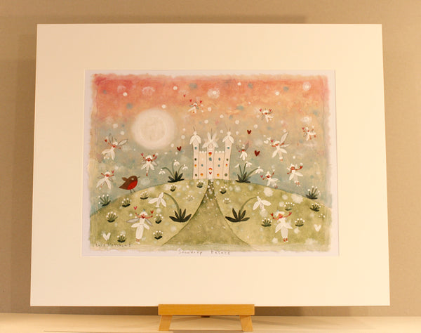 Lucy Loveheart / SnowdropPalace 絵画 Original Painting | Snowdrop Palace | Lucy Loveheart