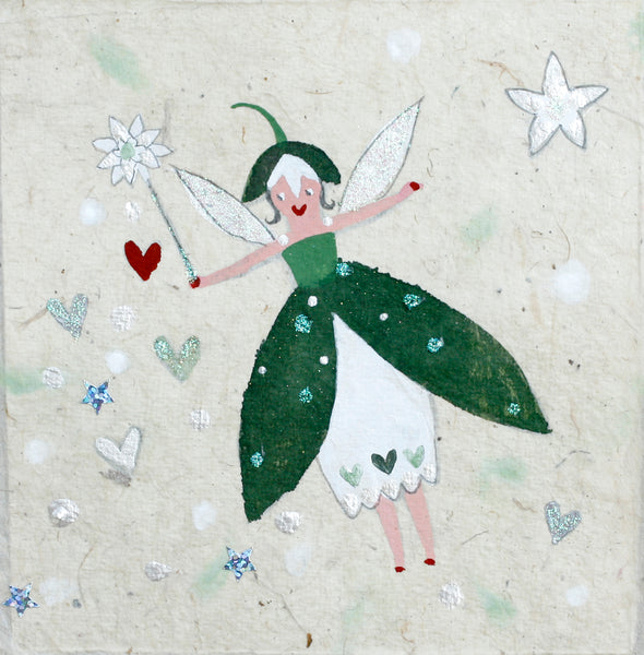 Deluxe Print | Snowdrop Fairy | Lucy Loveheart