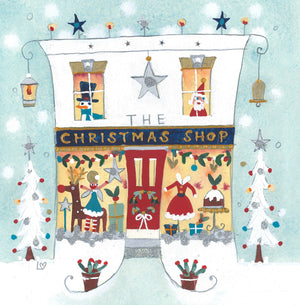 Christmas Card | Pack of 6 - The Christmas Shop | Lucy Loveheart