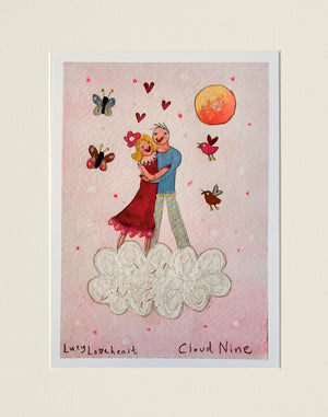 Art Print | Cloud Nine | Lucy Loveheart