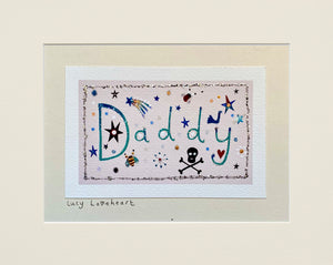 Deluxe Print | Daddy Small | Lucy Loveheart