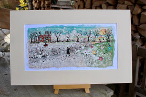 Original Painting | The First Signs of Spring | Lucy Loveheart