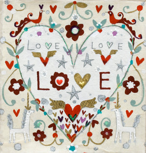Deluxe Print in a Tube | Love Heart | Lucy Loveheart