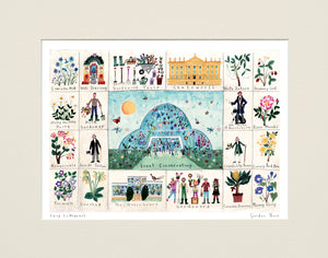 Art Prints | RHS Garden Panel | Chatsworth House | Lucy Loveheart