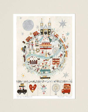 Art Prints | Tinsel Town | Lucy Loveheart
