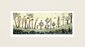 Art Prints | Walking In The Woods At Holkham | Lucy Loveheart
