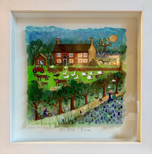 Original Painting | Norfolk Farm | Lucy Loveheart