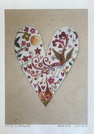 Studio Print Seconds | Phoenix Love Bird Deluxe | Lucy Loveheart