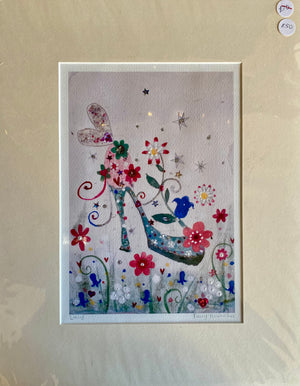 Studio Print Seconds | Fairy Flower Shoe | Lucy Loveheart