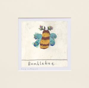 Mini Prints | Bumblebee | Essex Wildlife Trust | Lucy Loveheart