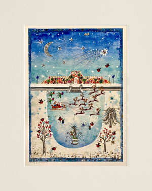 Deluxe Print |  Magical Christmas At Kew | Lucy Loveheart