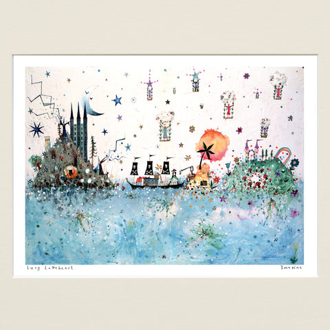 Mini Prints | Imagine | Lucy Loveheart