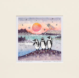 Art Prints | Humboldt Penguins | Chester Zoo | Lucy Loveheart