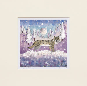 Art Prints | Snow Leopard | Chester Zoo | Lucy Loveheart
