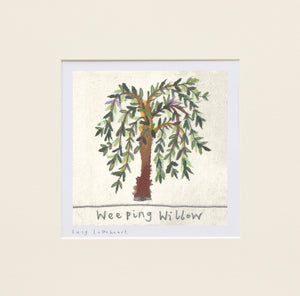 Mini Prints | Weeping Willow | Essex Wildlife Trust | Lucy Loveheart