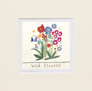 Mini Prints | Wild Flowers | Essex Wildlife Trust | Lucy Loveheart