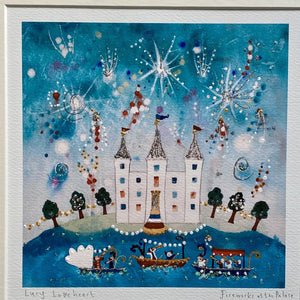 Deluxe Print in a Tube | Fireworks At The Palace | Lucy Loveheart