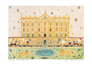 Art Print in a Tube | The West Front | Chatsworth House | Lucy Loveheart