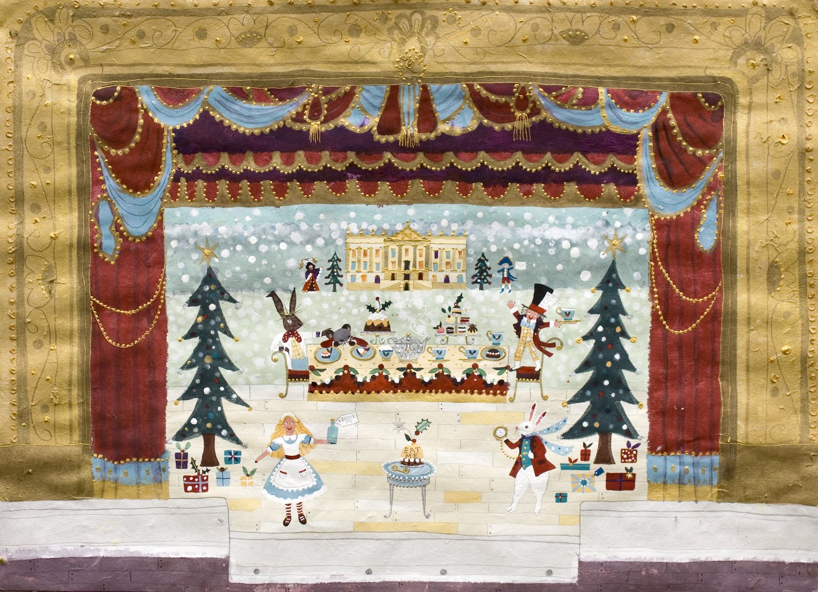 Advent Calendar Alice In Winterland Christmas Chatsworth House L