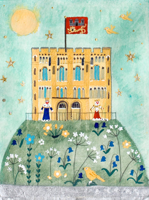 Limited Edition Deluxe Print in a Tube | Castle on the Hill | Norwich | Lucy Loveheart