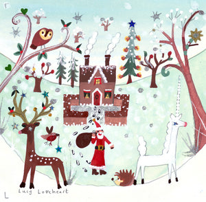 Deluxe Print in a Tube | Christmas Eve | Lucy Loveheart