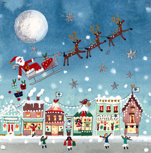 Deluxe Print in a Tube | Christmas Lights | Lucy Loveheart
