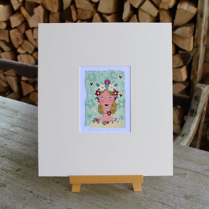 Original Painting | Floral Goddess | Lucy Loveheart