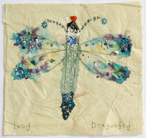 Original Painting | Dragonfly | Lucy Loveheart