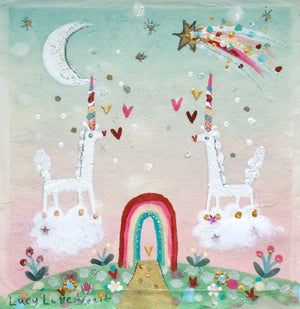 Original Painting | Falling in Love  | Lucy Loveheart