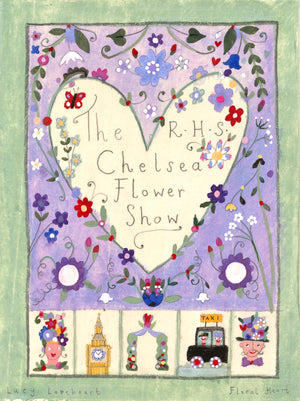 Original Painting | Floral Heart | Lucy Loveheart