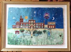 Original Painting | Ragdale Hall | Lucy Loveheart