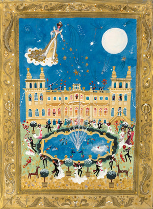 Art Print in a Tube | The Golden Ball | Blenheim Palace | Lucy Loveheart