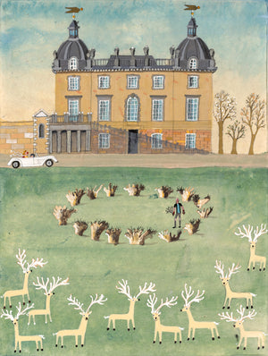 Deluxe Print in a Tube | Houghton Hall | Lucy Loveheart