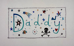 Deluxe Print in a Tube | Daddy | Lucy Loveheart