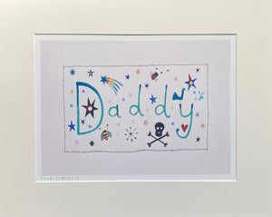 Art Prints | Daddy | Lucy Loveheart