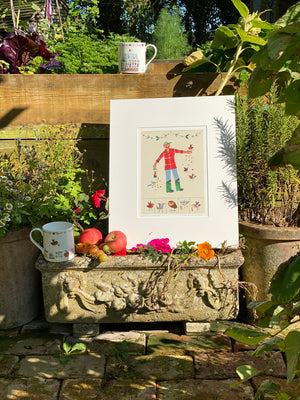 Deluxe Print | The Bird Feeder | Lucy Loveheart